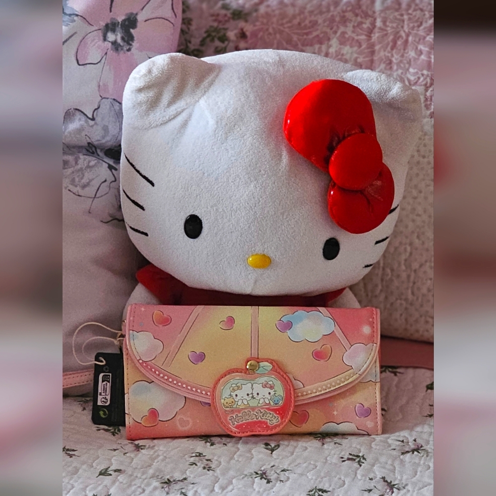 LOUNGEFLY Sanrio Hello Kitty Carnival Wristlet